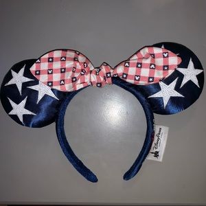Disneyland Minnie Mouse July 4th Ears